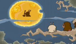 中秋节的漫画,中秋漫画里的传统风情